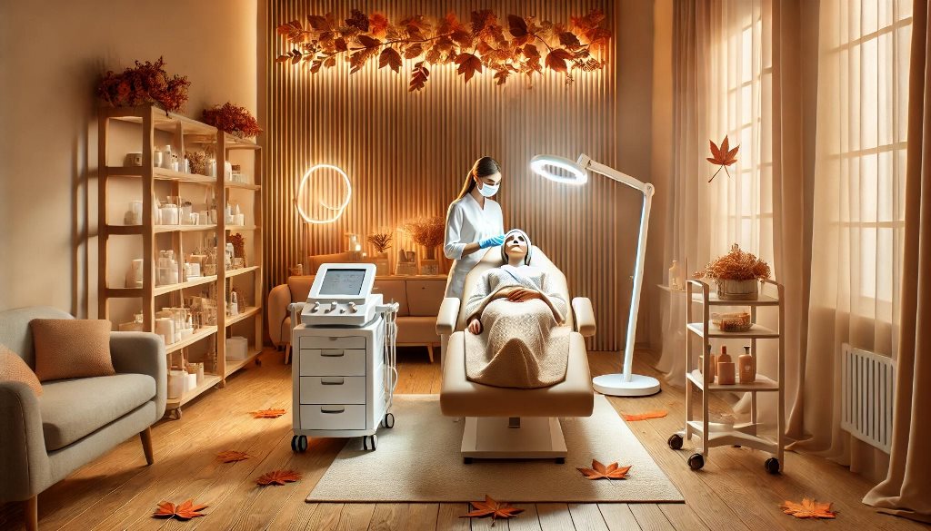 Осенние процедуры у косметолога Осенние процедуры у косметолога